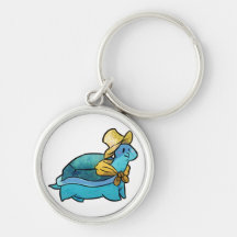 Handkerchief Turtle Keychain
