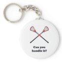 Handle It Lacrosse Key Chains