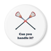 Handle It Lacrosse Magnets