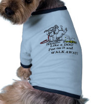 Handle stress pet clothing
