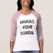 Ladies 3/4 Sleeve Raglan (Fitted)