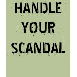HANDLE YOUR SCANDAL t-shirts