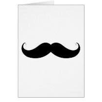 Handlebar Moustache Card