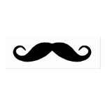 Handlebar Mustache Business Card Handlebar Mustache Business Card