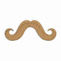 Handlebar Mustache embroidered shirts