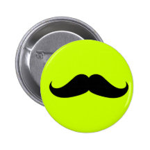 Handlebar Mustache Pin