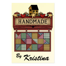 Handmade By Business / Enclosure Card - SRF Business Card