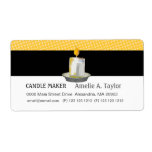 Handmade Candles labels