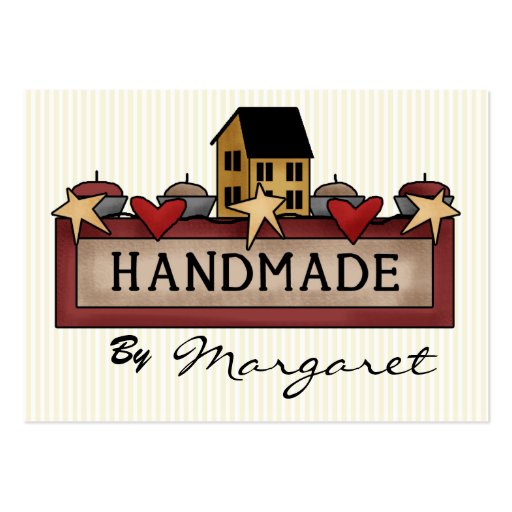 Handmade / Crafts / Knitting / Sewing Business Cards (front side)