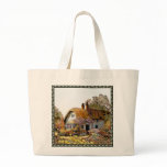 Handpainted Country Cottage bags