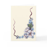Handpainted Floral Greeting Card cards
