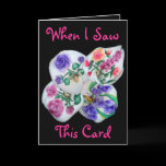 Handpainted Lilies Customizable Greeting Card