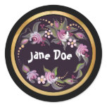 Handpainted Roses Stickers