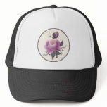 Handpainted Single Rose hats