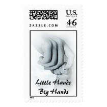 handphoto, Little Hands Big Hands postage