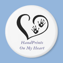 HandPrint logo kitchen magnet magnets
