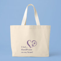 HandPrint logo Tote bags
