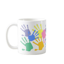 Handprint Mug by inked29 Handprint Mug