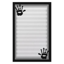 Handprints stationery by SuanSKatra Handprints stationery