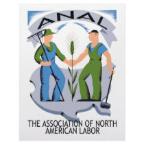 "Hands Across America"--Workers Unite for ANAL! letterhead
