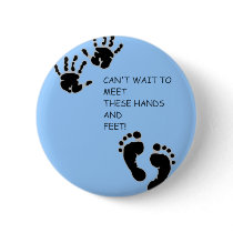 Hands and Feet Blue Pin