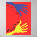 Hands Are For Helping Print