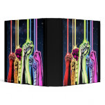 Hands in the air with rings -Color Vinyl Binder