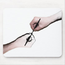 Hands mousepad