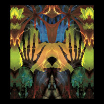 Hands of Autumn Print