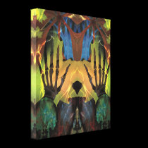 Hands of Autumn Wrapped Canvas canvas prints