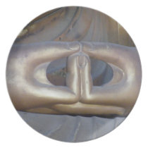Hands of Buddha plates