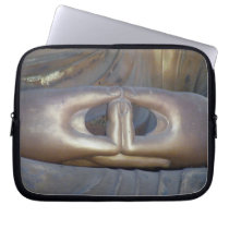 Hands of Buddha laptop sleeves