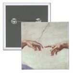 Hands of God and Adam Pin