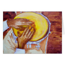 Hands of Mongo Santamaria Cards
