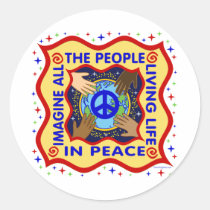 Hands of Peace stickers