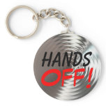 HANDS OFF! Keychain
