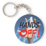 HANDS OFF! Keychain