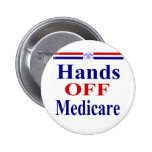 Hands Off Medicare Pins