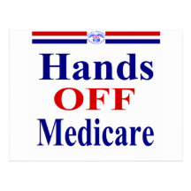 Hands Off Medicare Post Cards