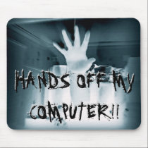 HANDS OFF!! Mousepad by StarK8tz HANDS OFF!! Mousepad