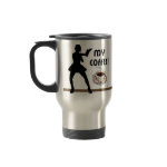 Hands Off My Coffee Travel Mug mug