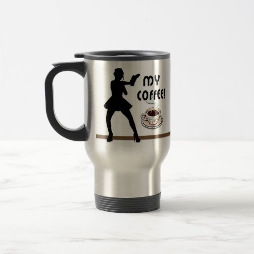 Hands Off My Coffee Travel Mug