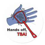 Hands Off, TSA! Sticker