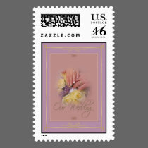 Hands Our Wedding stamps