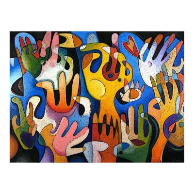 Hands Poster by PaulHonatke
