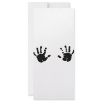 hands custom rack card