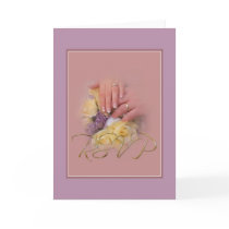 Hands RSVP cards