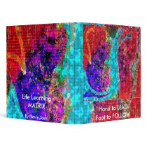 Hands to LEAD - Foot to FOLLOW binders by squidoovin Hands to LEAD - Foot to FOLLOW binders