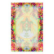 Hands Turtle Blank Stationery