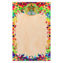 Hands Turtle Flame Stationery